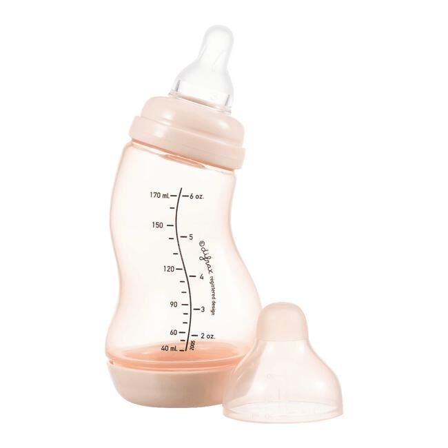 Difrax Anti-colic S-fles Lichtroze 170 ML
