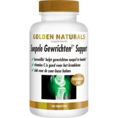 Golden Naturals Soepele Gewrichten Support Tabletten 180 stuks