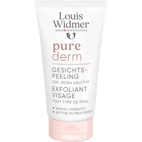 Louis Widmer Purederm Gezichtspeeling Zonder Parfum 50 ML