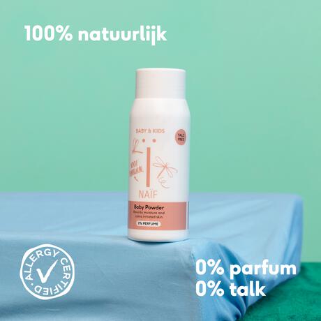 Naïf Baby & Kids Babypoeder Navulverpakking 80 gram