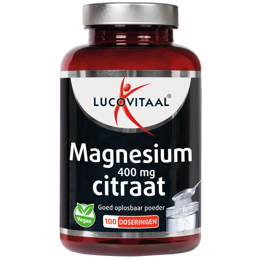 Lucovitaal Magnesium 400 mg Citraat Poeder 100 doseringen