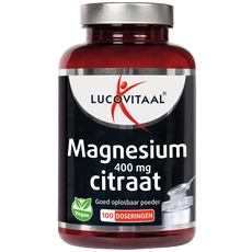 Lucovitaal Magnesium 400 mg Citraat Poeder 100 doseringen