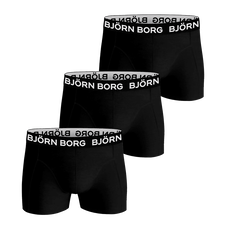 Björn Borg Boxershorts Mannen 3 pack Maat S Zwart