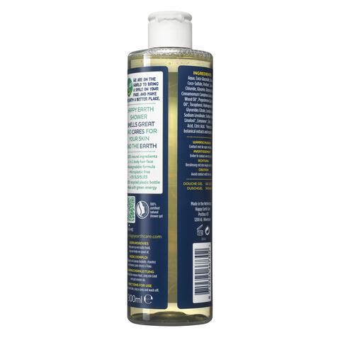 Happy Earth 100% natuurlijke Lemon Sandalwood Douchegel 300 ML