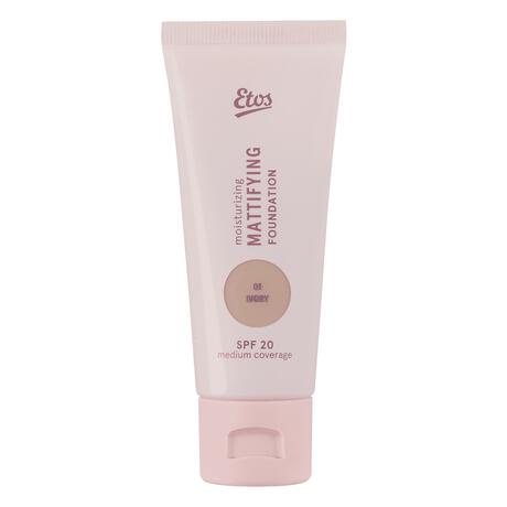Etos Moisturizing Mattifying Foundation SPF 20 01 Ivory