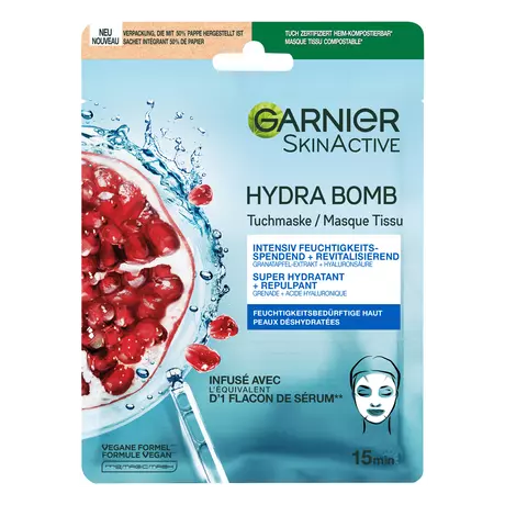 Garnier SkinActive Hydra Bomb Sheet Masker Granaatappel