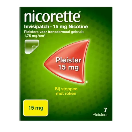 Nicorette Pleister 15 mg Nicotine 7 Stuks