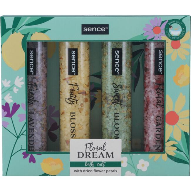 Sence Collection Floral Garden Bath Salt Giftset