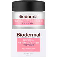 Biodermal Droge & Gevoelige Huid Nachtcrème 50 ML