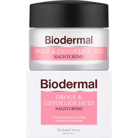 Biodermal Droge & Gevoelige Huid Nachtcrème 50 ML