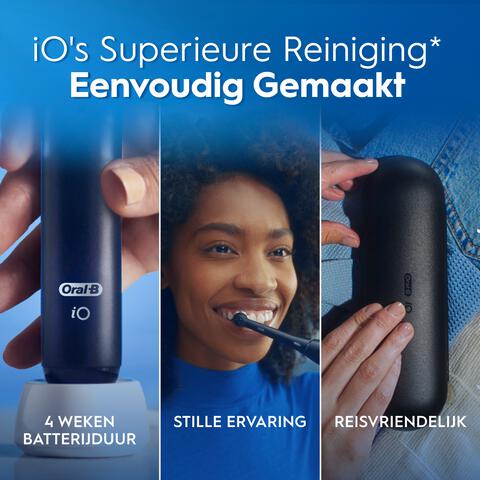 Oral-B iO 2 Zwart & Groen Duo Elektrische Tandenborstels