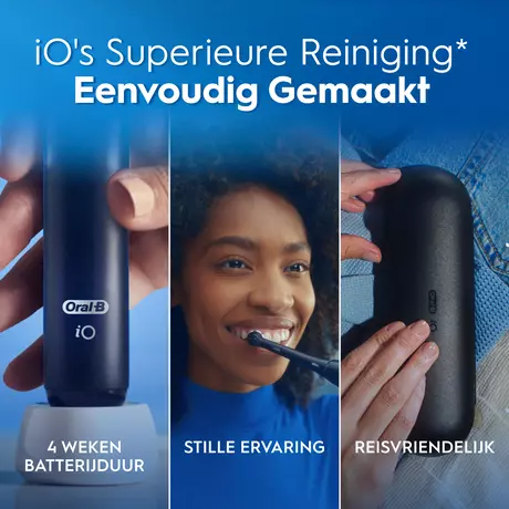 Oral-B iO 2 Zwart & Groen Duo Elektrische Tandenborstels