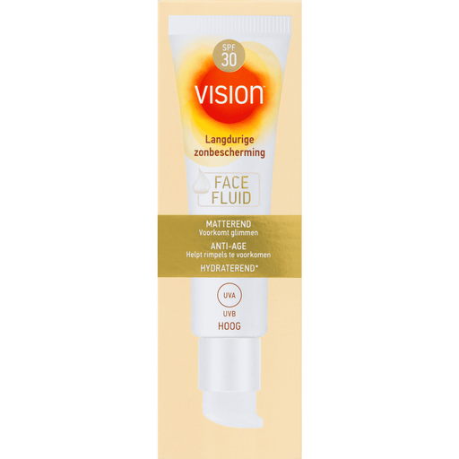 Vision Zonnebrand Face Fluid SPF30 50 ML