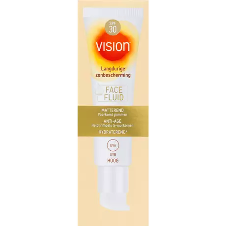 Vision Zonnebrand Face Fluid SPF30 50 ML