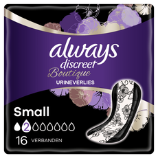 Always Discreet Boutique Urineverlies Verband Small 16 Stuks