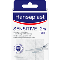 Hansaplast Sensitive Pleisterstrip 2 M x 6 CM