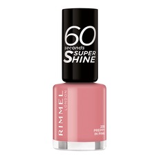 Rimmel London 60 Seconds Supershine Nagellak 235 Preppy In Pink 8 ML