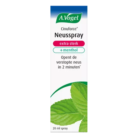 A.Vogel Cinuforce Neusspray Sterk Menthol 20 ML
