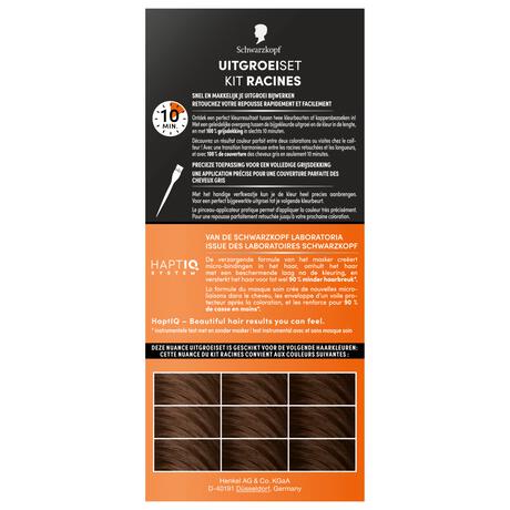 Schwarzkopf Permanent Color Uitgroeiset R1 Licht - Middenbruin