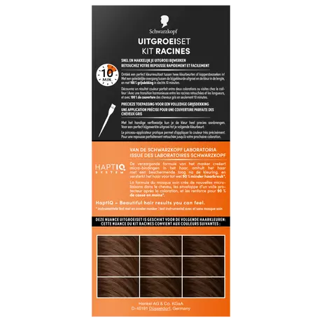 Schwarzkopf Permanent Color Uitgroeiset R1 Licht Middenbruin