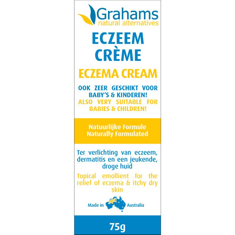 Grahams Natural Eczeem Creme 75 gram