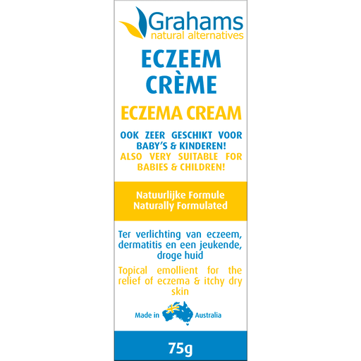 Grahams Natural Eczeem Creme 75 gram