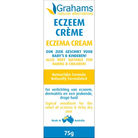 Grahams Natural Eczeem Creme 75 gram