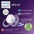 Philips Avent Fopspeen Ultra Air Night 0-6M Double Pack, mixed - SCF376/26