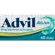 Advil Reliva Liquid 200 MG Ibuprofen voor Pijn en Koorts Capsules 40 stuks
