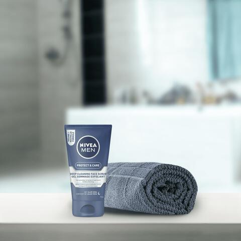 NIVEA MEN Protect & Care Deep Cleaning Face Scrub 75 ML