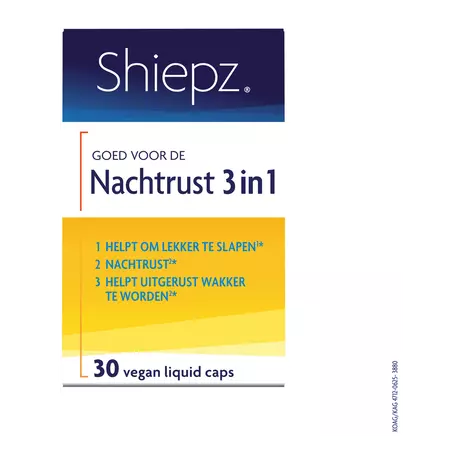 Shiepz Nachtrust 3in1 Liquid Capsules 30 stuks