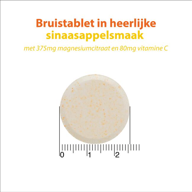 Roter Magnesium Bruistablet met Vitamine C