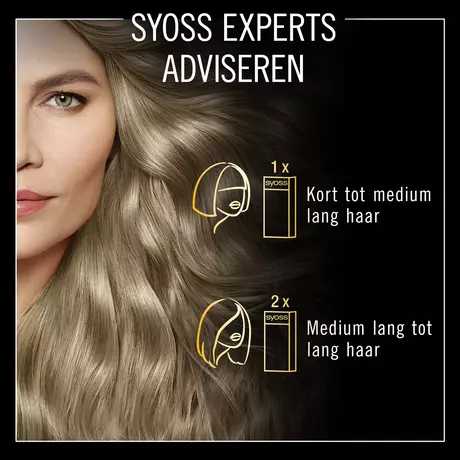 Syoss Oleo Intense Permanente Haarkleuring 8-50 Natuurlijk Asblond