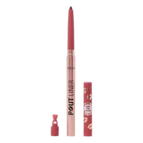 Revolution Pout Bomb Plumping Lip Liner Burnt Cherry Red