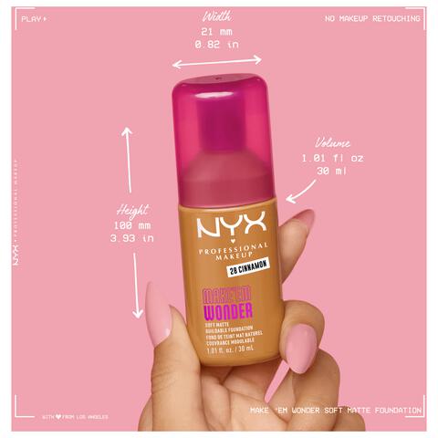 NYX Professional Makeup Make 'EM Wonder Foundation 06 Light