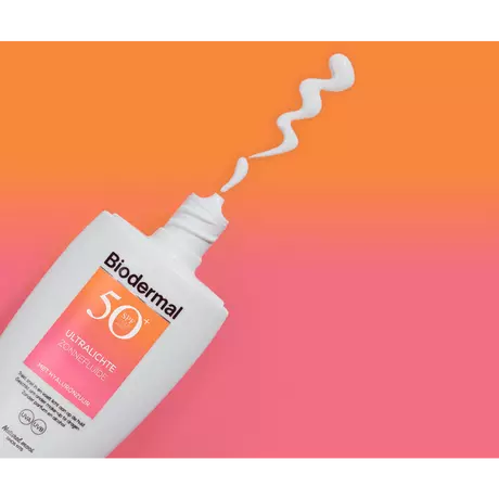 Biodermal Ultralichte Zonnefluïde Gezicht SPF 50+ 40 ML