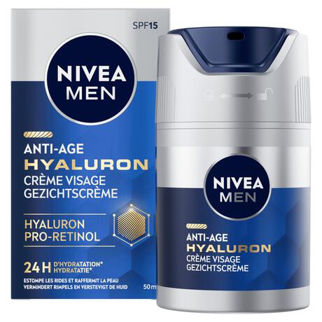 NIVEA MEN Active Age Vochtinbrengende Dagcrème SPF 15 Oudere Huid 50 ML