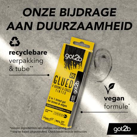Got2B Glued 4 Brows & Edges Zwart 16 ML