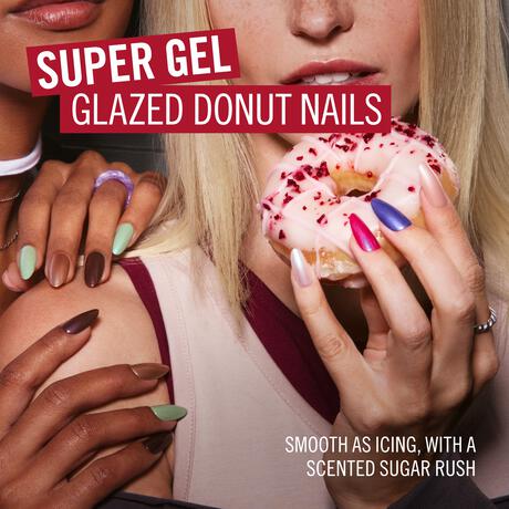 Rimmel London Super Gel Scented Glazed Nails nagellak 118 Irresistible Dough 12 ML