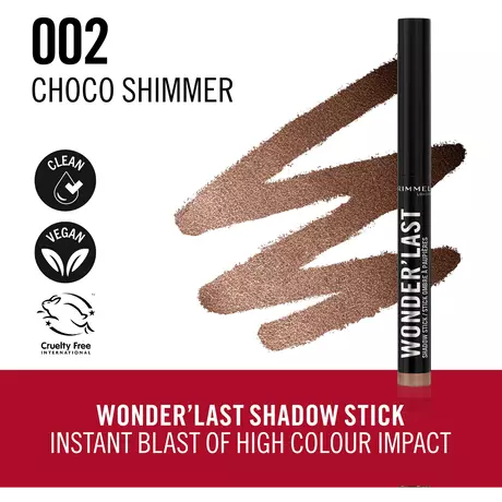 Rimmel London Wonder'last Oogschaduw Stick 002 Choco Shimmer