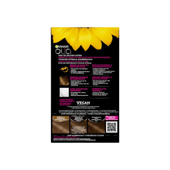 Garnier Olia Permanente Haarverf 6.0 Donkerblond
