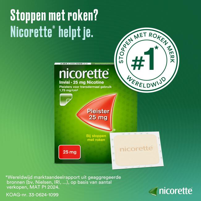 Nicorette Patch 15MG 14 stuks