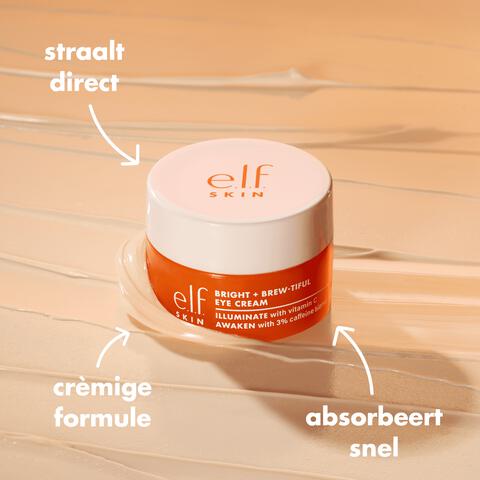 e.l.f. Bright & Brew-Tiful Eye Cream 15 GR