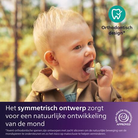 Philips Avent Fopspeen Ultra Air Day 18M+ SCF349/50 2 stuks