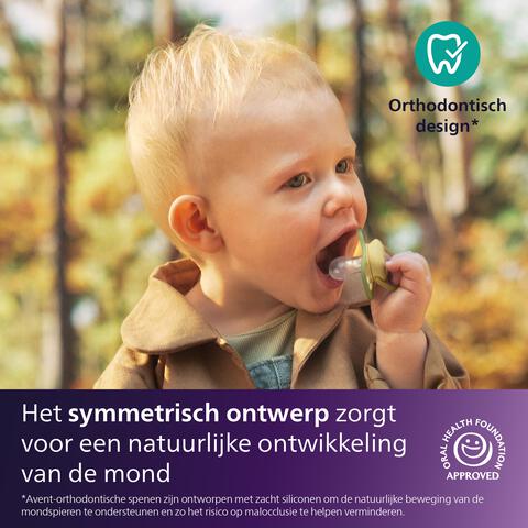 Philips Avent Fopspeen Ultra Air Day 18M+ SCF349/50 2 stuks
