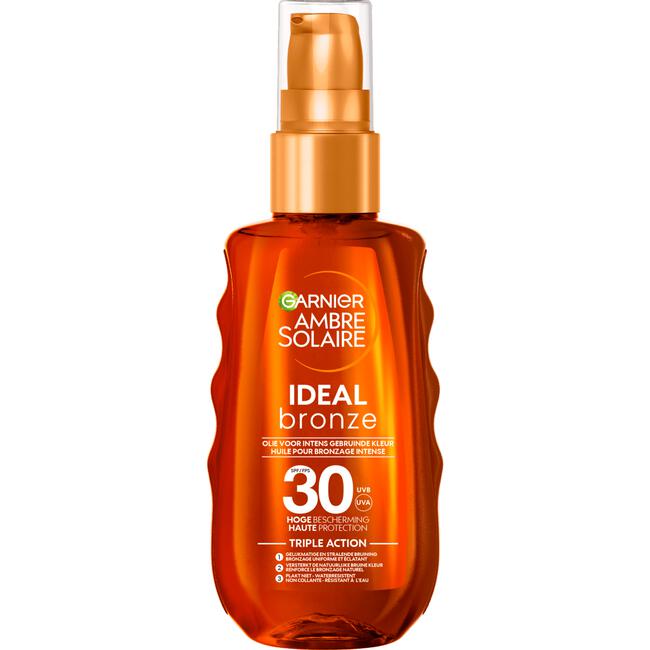 Garnier Ambre Solaire Ideal Bronze Zonneolie SPF30 150 ML