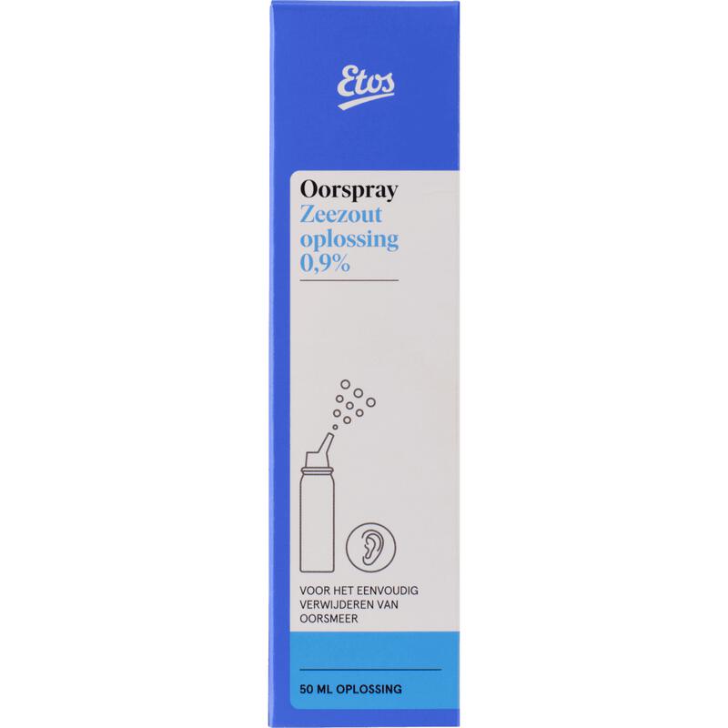 Etos Oorspray Zeezoutoplossing 0,9 MG 50 ML