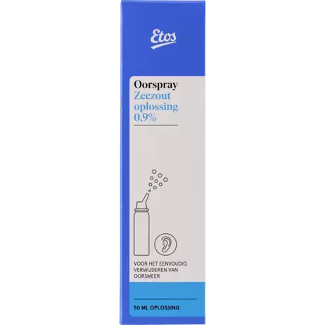 Etos Oorspray Zeezoutoplossing 0,9 MG 50 ML
