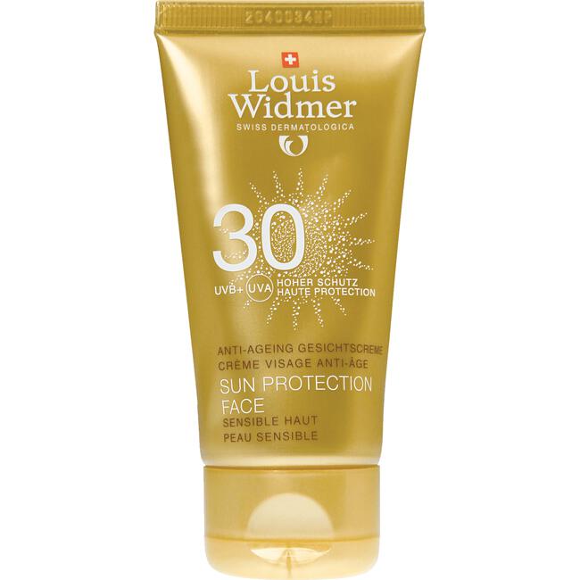 Louis Widmer Sun Protection Face Zonder Parfum SPF30 50 ML