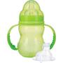 Nûby Trainingsfles met Antilekspeen en Antilektuit Groen 0+ m 240 ML